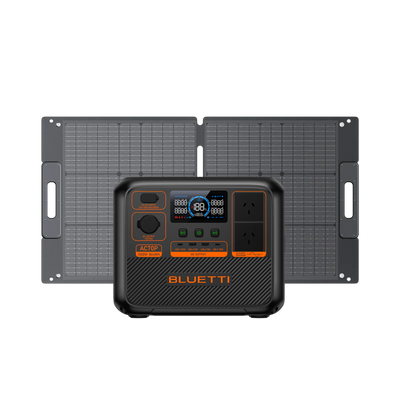 Bluetti AC70P + 100W Solar Panel