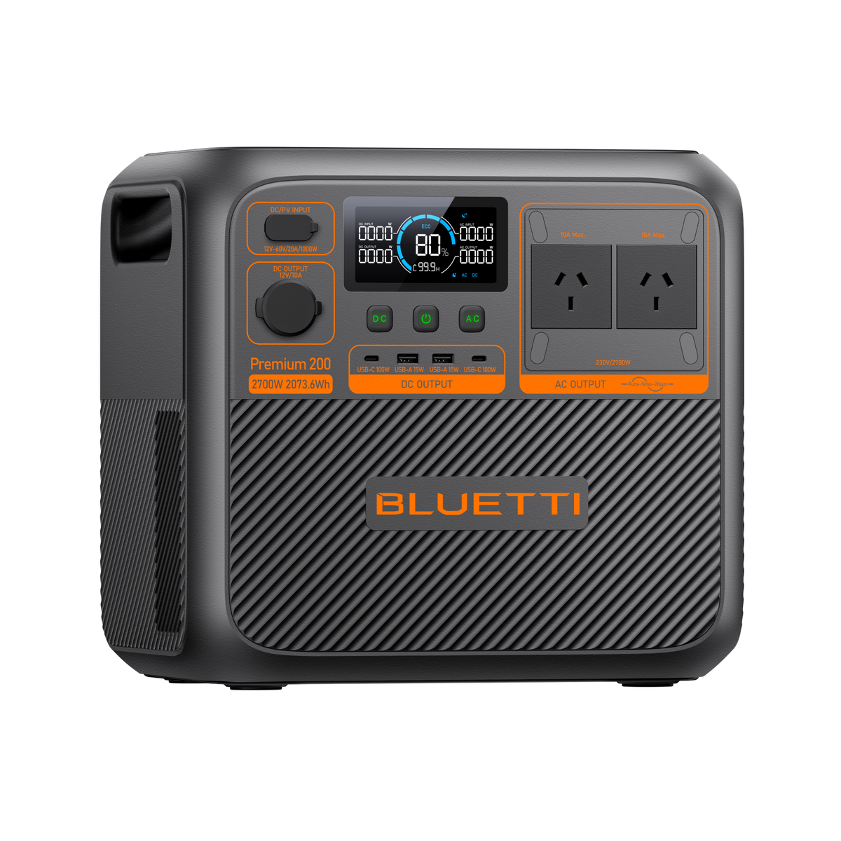 BLUETTI Premium 200 V2 Portable Power Station | 2700W 2073.6Wh