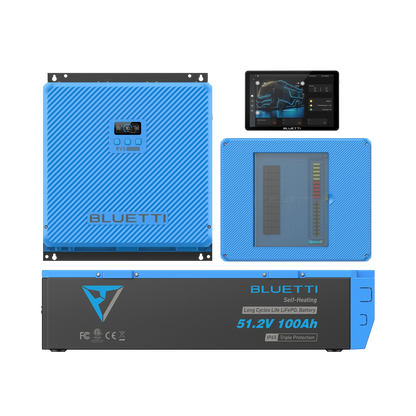 BLUETTI RV5 + B4810 Battery + Epanel & Epad