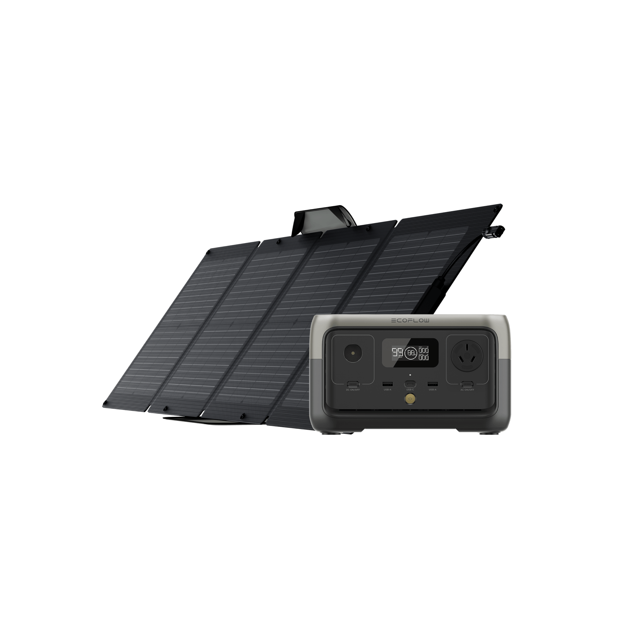 EcoFlow RIVER 2 + 110W Solar Panel - Actiontech