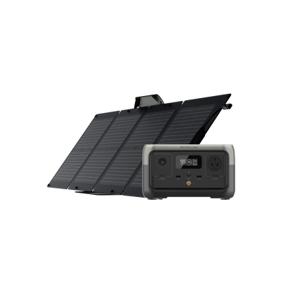 EcoFlow RIVER 2 + 110W Solar Panel - Actiontech