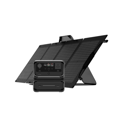 EcoFlow RIVER 3 Max + 110W Solar Panel