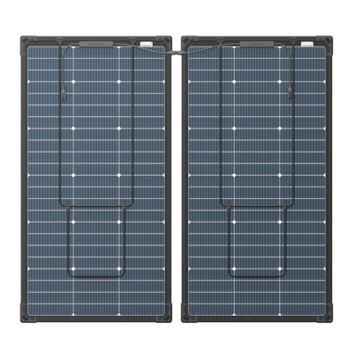 EcoFlow 125W Bifacial Modular Solar Panel x 2