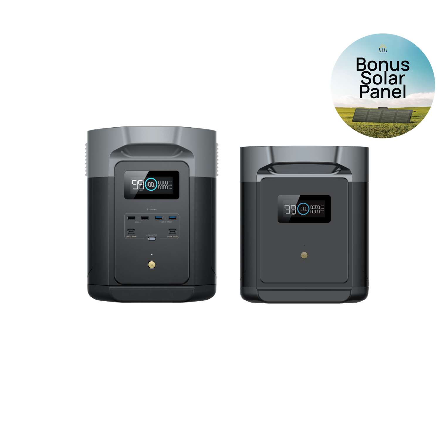 EcoFlow Delta 2 Max + Delta 2 Max Smart Extra Battery